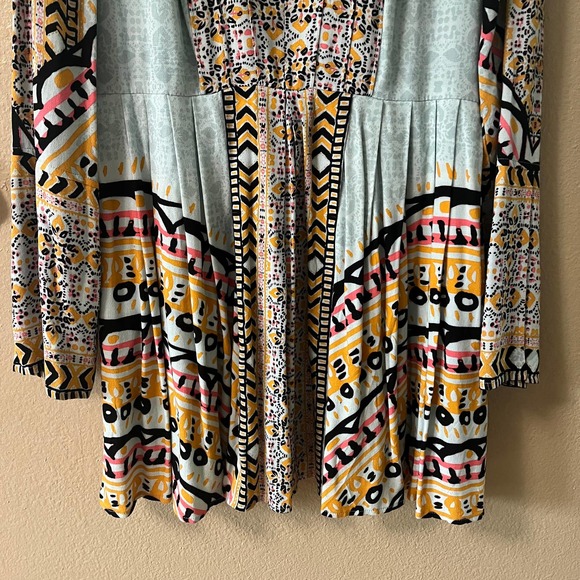 Free People Tegan border printed mini dress - Picture 5 of 10